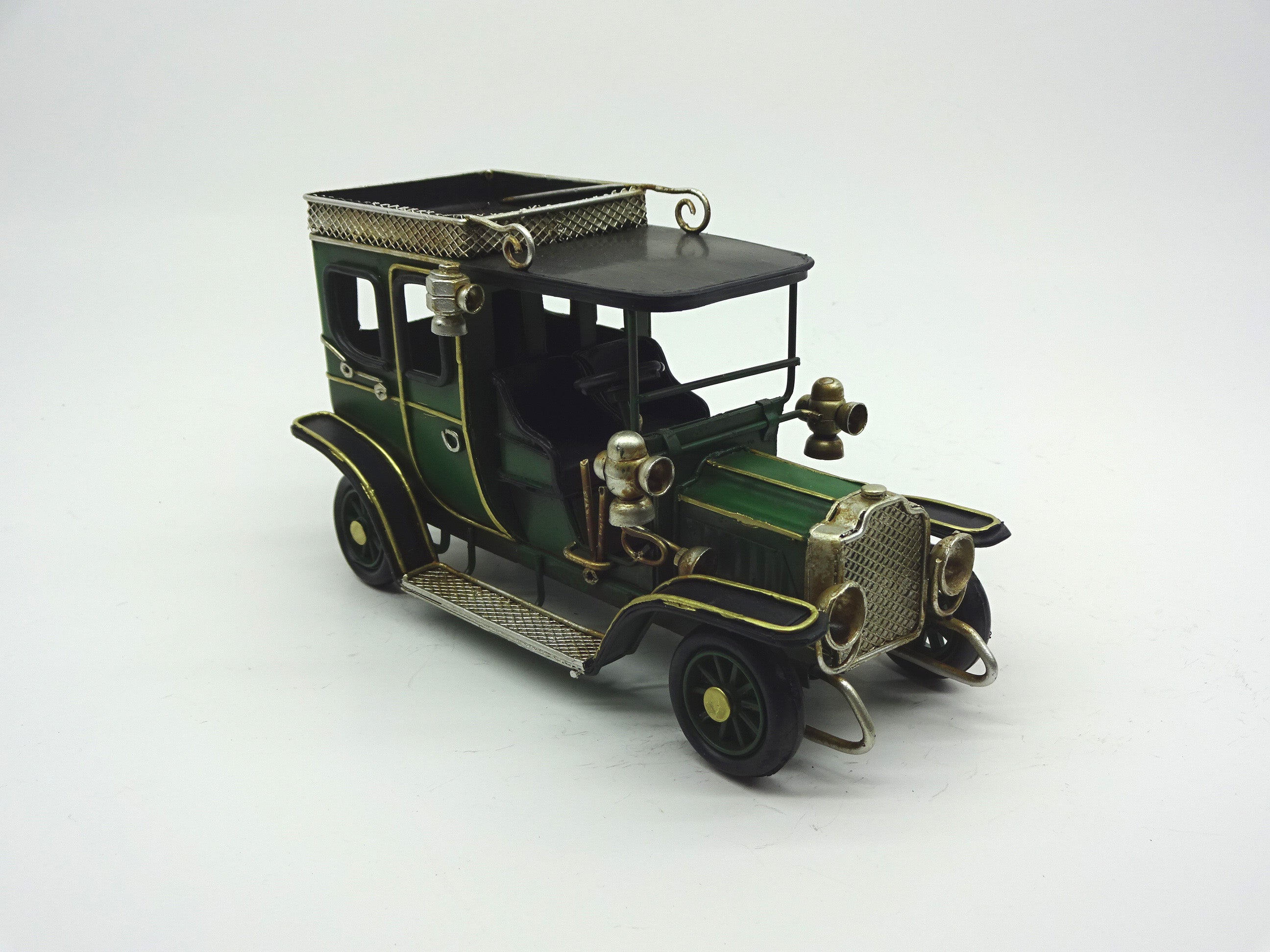 Vintage Green Town Car